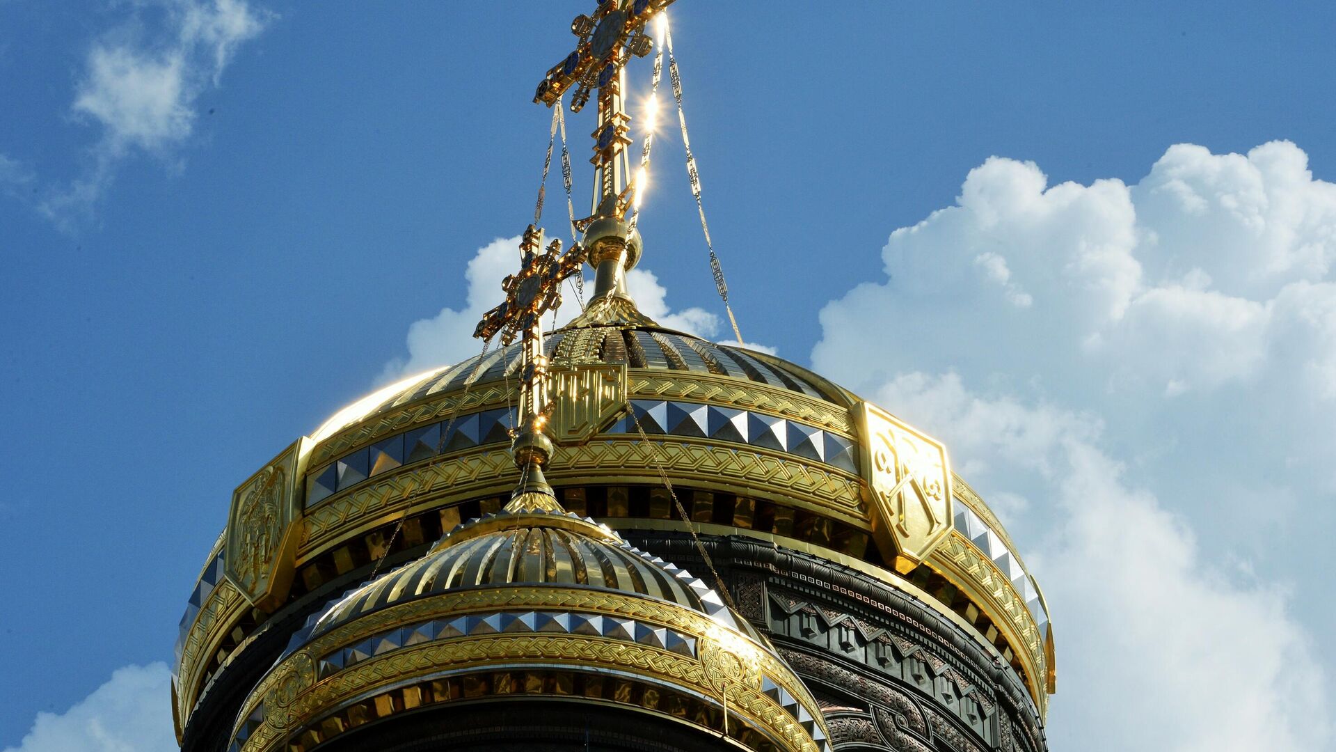 Купола храма - РИА Новости, 1920, 30.04.2023