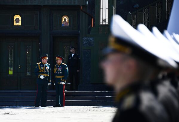 Освящение главного храма Вооруженных сил РФ в парке Патриот