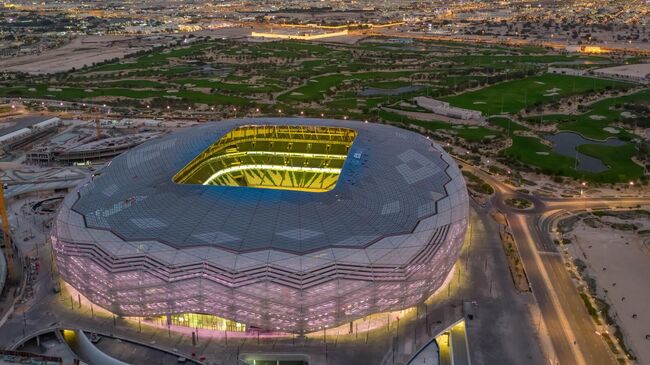 Третий по счету стадион к чемпионату мира по футболу в Катаре