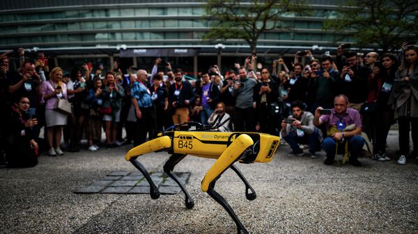 Робот Spot компании Boston Dynamics