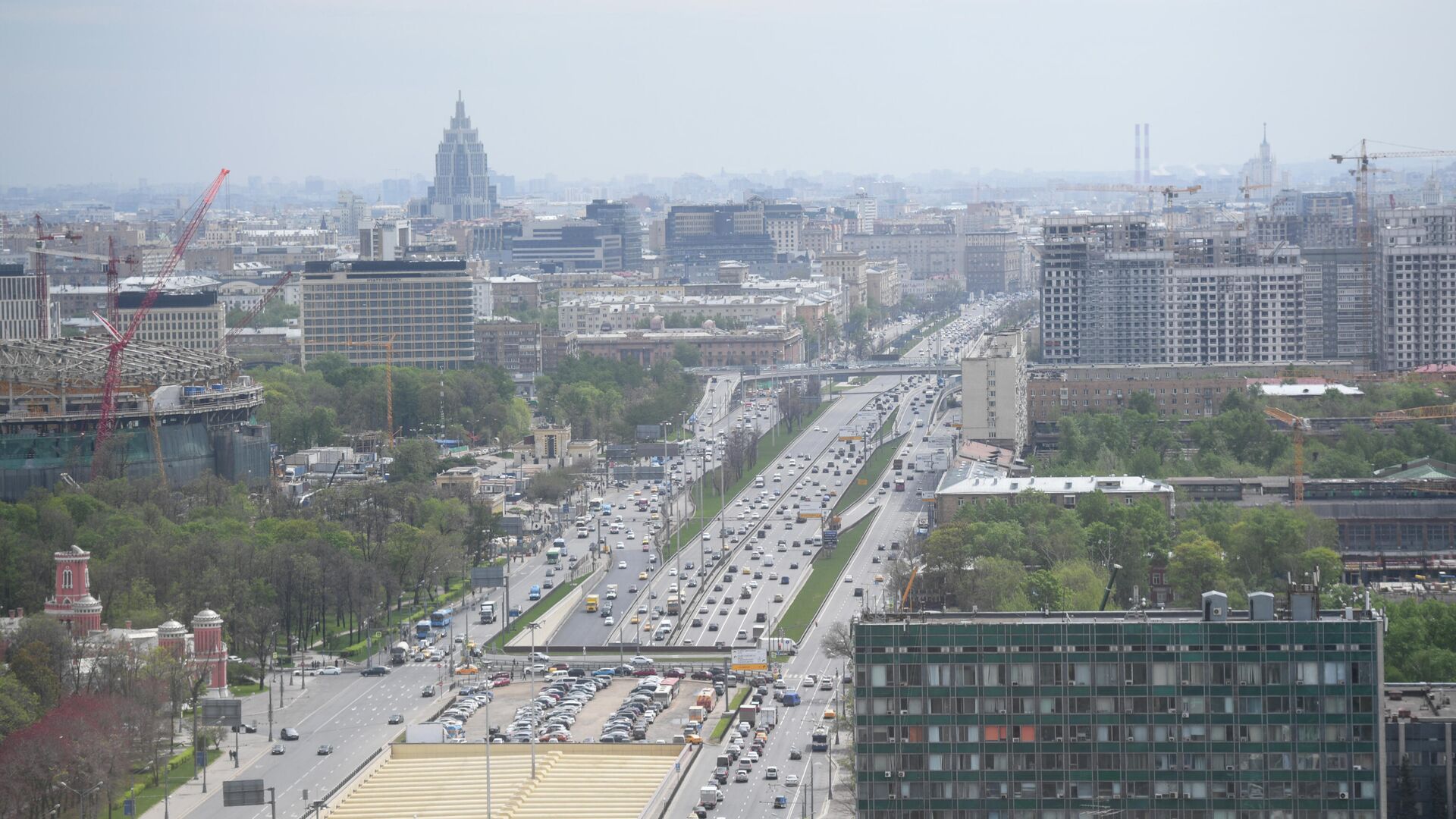 Ленинградский проспект в Москве - РИА Новости, 1920, 18.05.2023