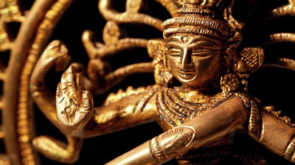 Декоративная статуэтка индийского бога Шивы