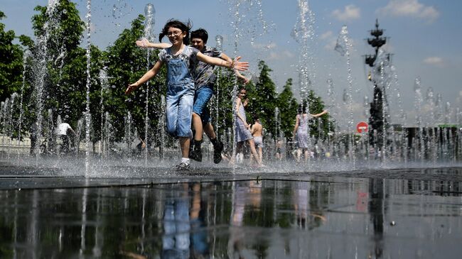 Отдых горожан в Москве