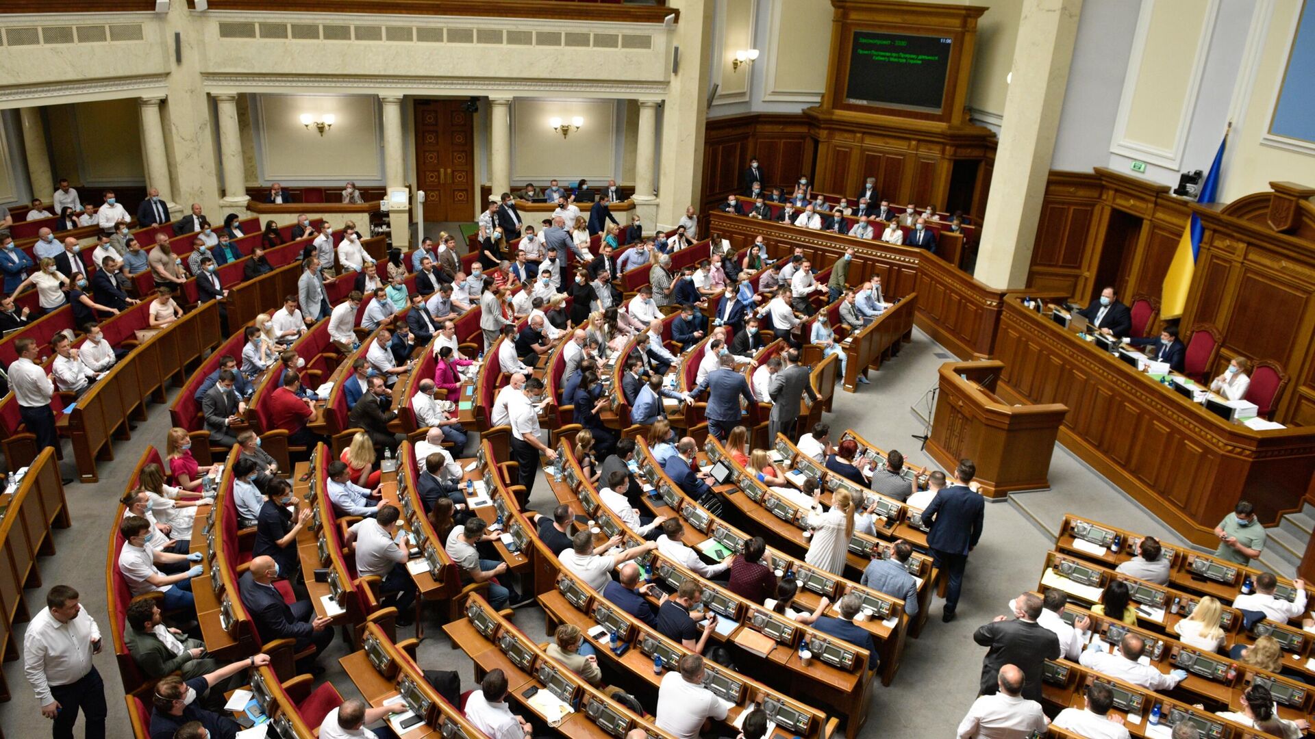 Заседание Верховной рады Украины - РИА Новости, 1920, 11.05.2021