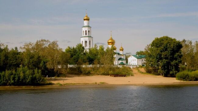 Богоявленский Мужской монастырь в Верхней Курье