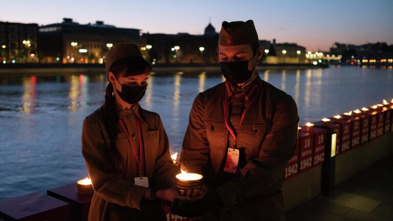 Акция Линия памяти в Москве