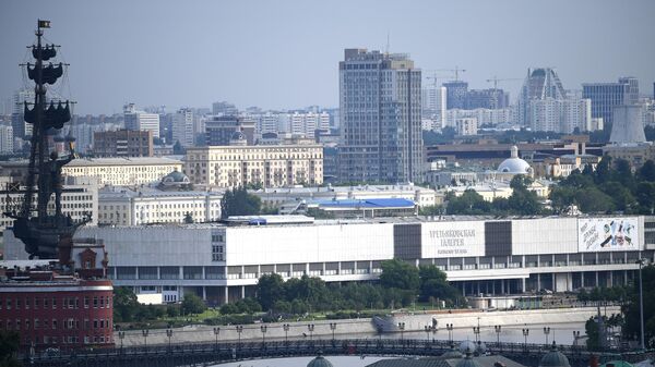 Государственная Третьяковская галерея на Крымском Валу в Москве
