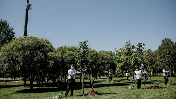 Акция Сад памяти в Москве
