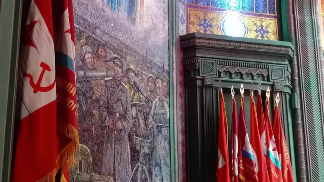Собор Воскресения Христова - главный храм Вооруженных сил РФ. Подмосковье, парк Патриот.
