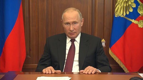 Владимир Путин про поправки в Конституцию РФ: Вступят, если люди их поддержат