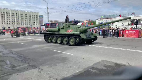 Парад Победы 24 июня 2020 в Мурманске