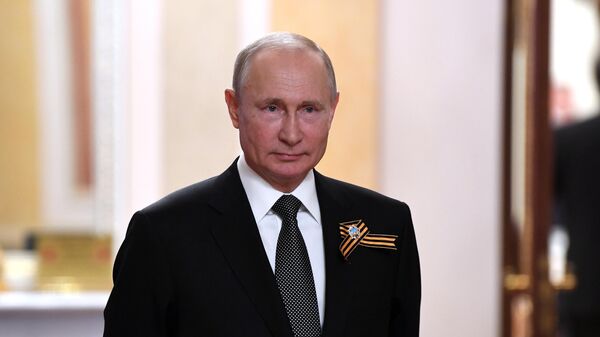 Президент РФ Владимир Путин встречает в Кремле глав иностранных государств, приглашенных на военный парад в ознаменование 75-летия Победы в Великой Отечественной войне 1941-1945 годов