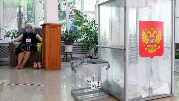 Избирательный участок в Сочи