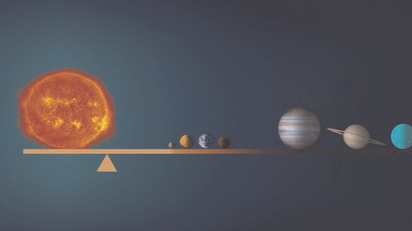 Центр тяжести Солнечной системы