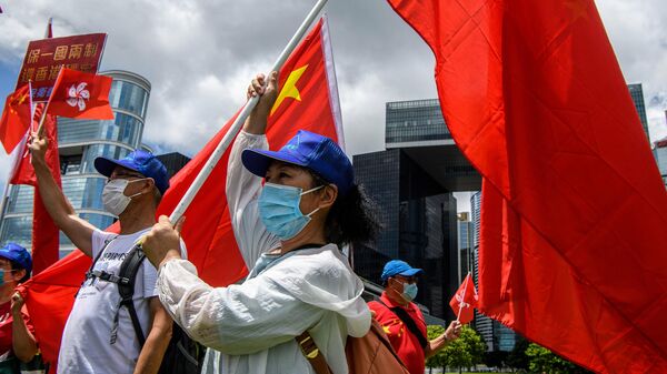 Протесты в Гонконге на фоне принятия закона о национальной безопасности 