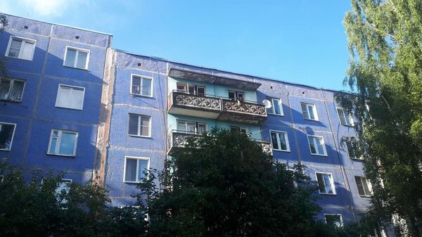 Жилой дом в Кирове, где произошел хлопок газовоздушной смеси 