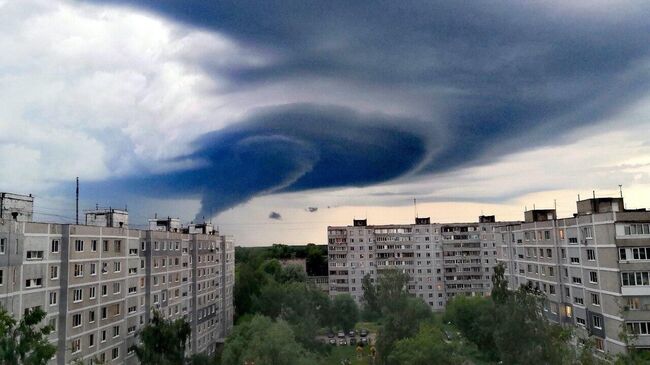 Природное явление в Орехово-Зуево