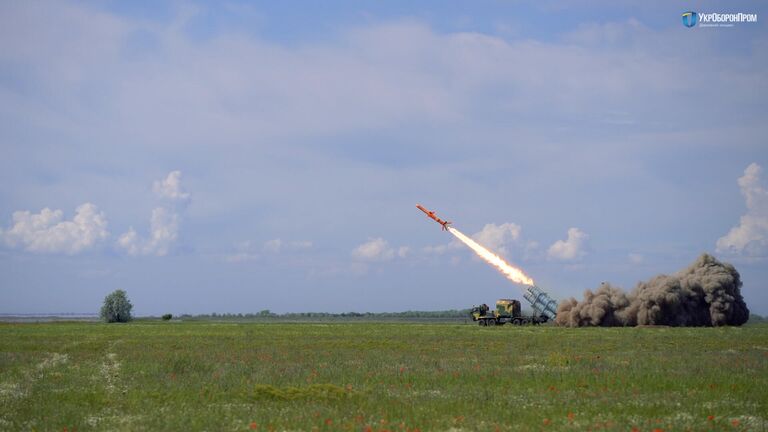 Испытание ракетного комплекса РК-360МЦ Нептун Испытание ракетного комплекса РК-360МЦ Нептун