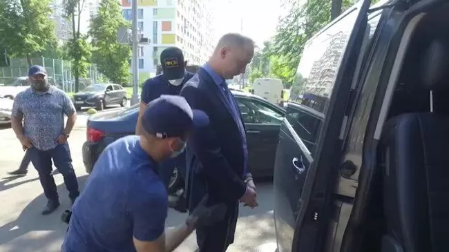 Задержание Ивана Сафронова