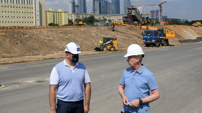 Строительство южного дублера Кутузовского проспекта 