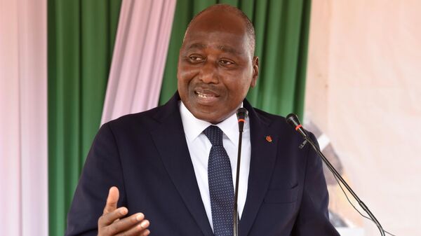 Премьер-министр Кот-д'Ивуара Амаду Гон Кулибали