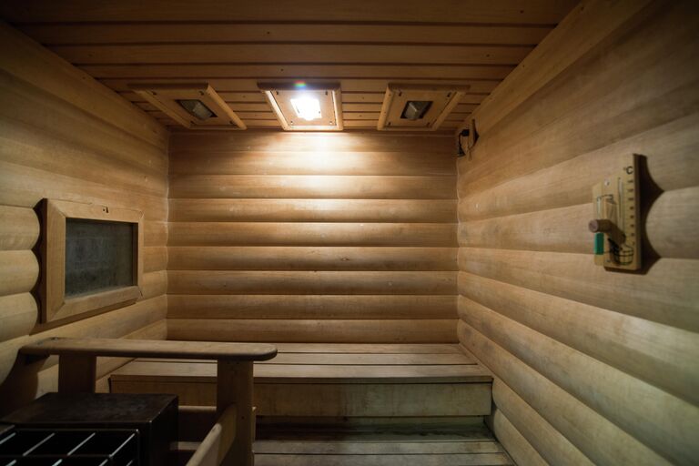 Сауна из бревна
