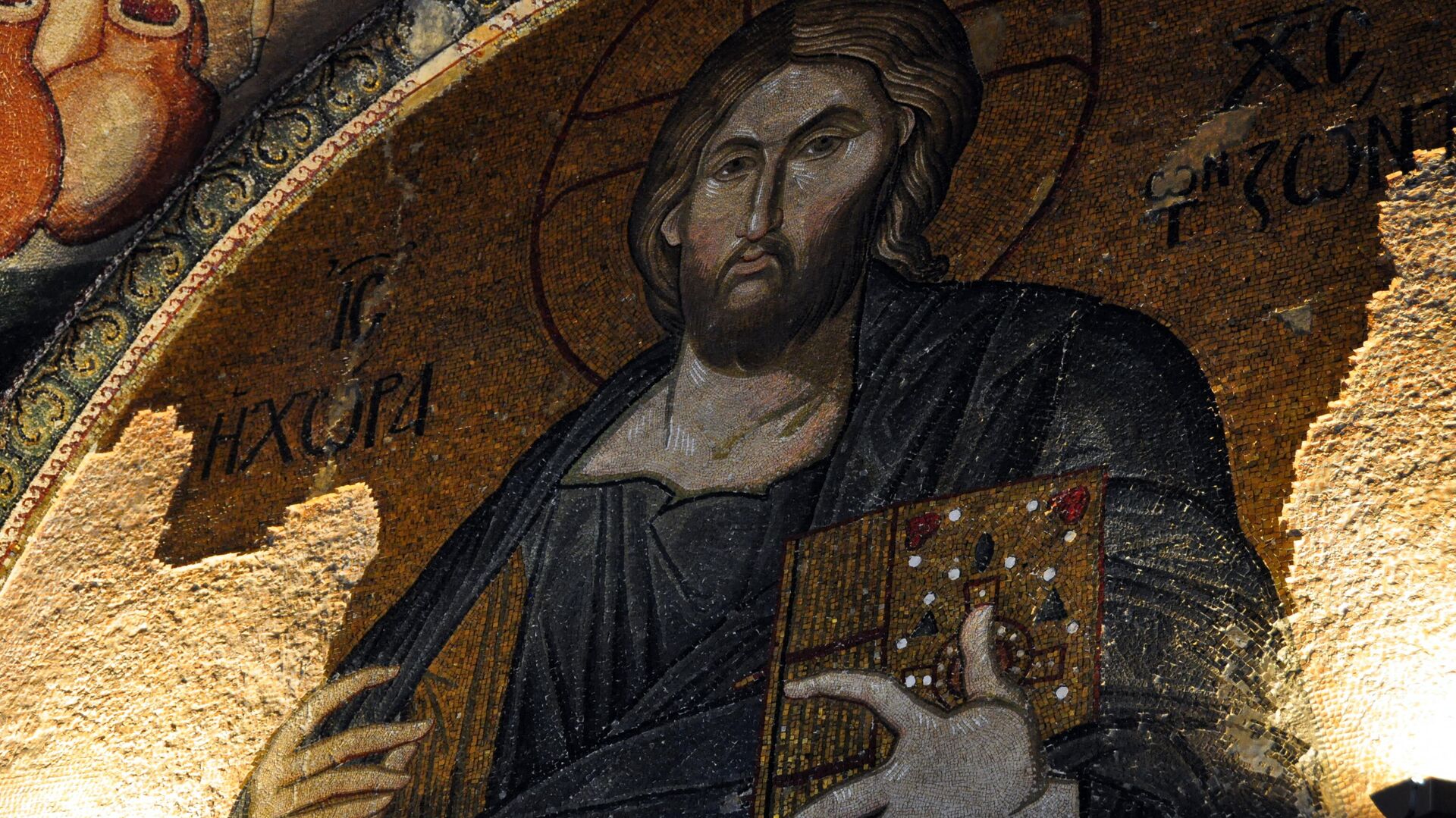 Мозаика в соборе Святой Софии в Стамбуле - РИА Новости, 1920, 24.02.2021