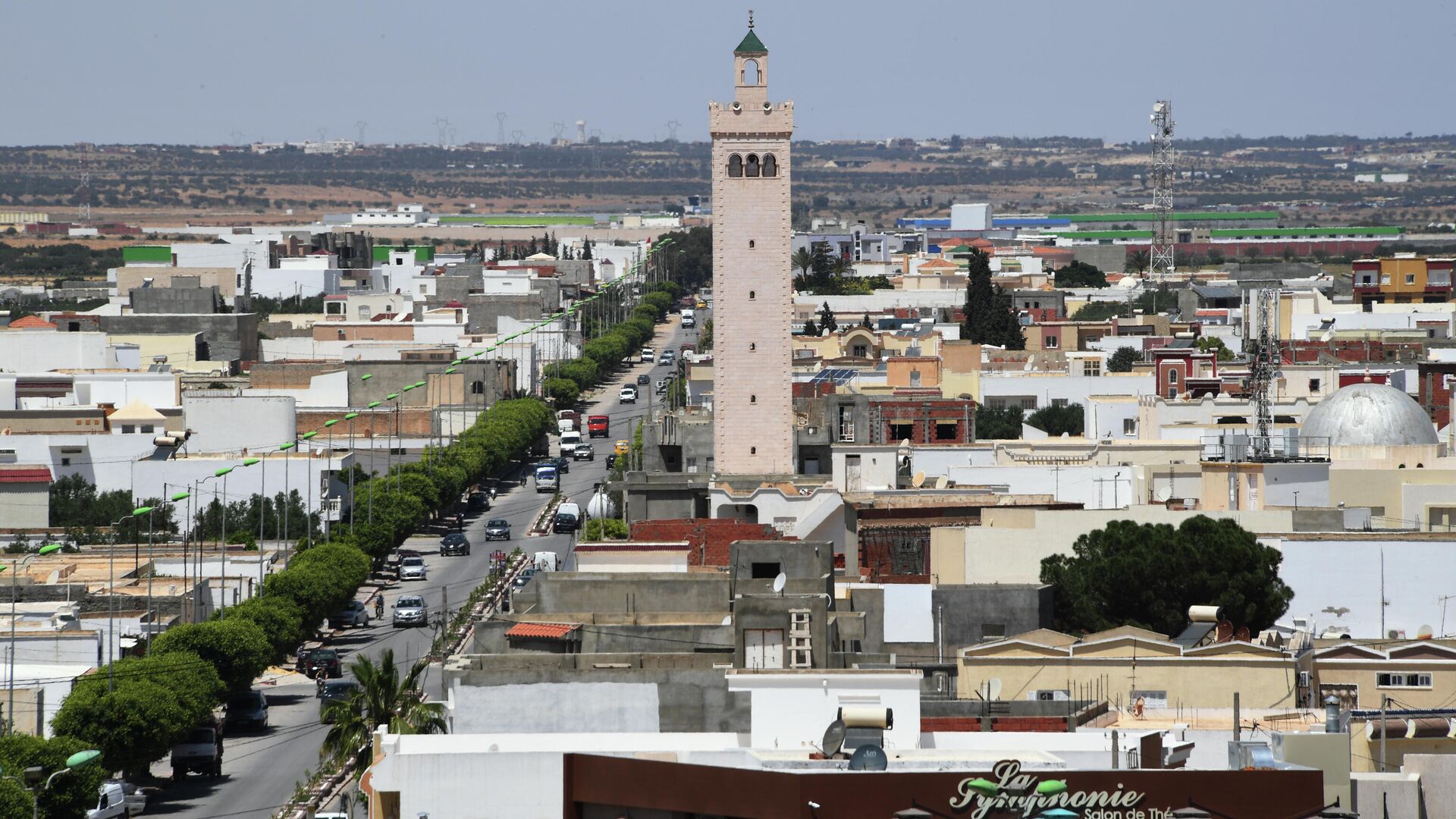 Вид города Эль-Джем в Тунисе с амфитеатра - РИА Новости, 1920, 25.07.2022