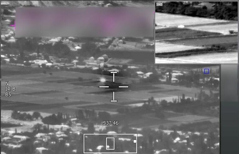 Долговременная огневая точка вооруженных сил Армении, уничтоженная Минобороны Азербайджана