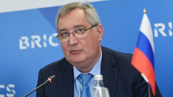 Генеральный директор госкорпорации Роскосмос Дмитрий Рогозин 