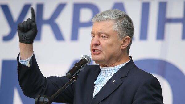 Экс-президент Украины, депутат Верховной рады Украины Петр Порошенко