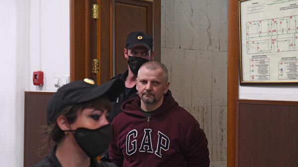 Николай Мистрюков, проходящий по делу губернатора Сергея Фургала, в Басманном суде Москвы