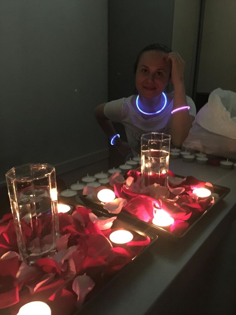 Эльвира Аглиуллина на одном из заданий тренинга