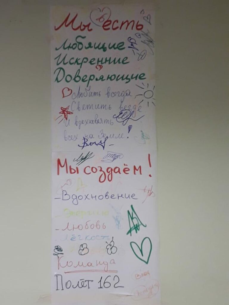 Каждый из участников тренинга защизщал свой контракт