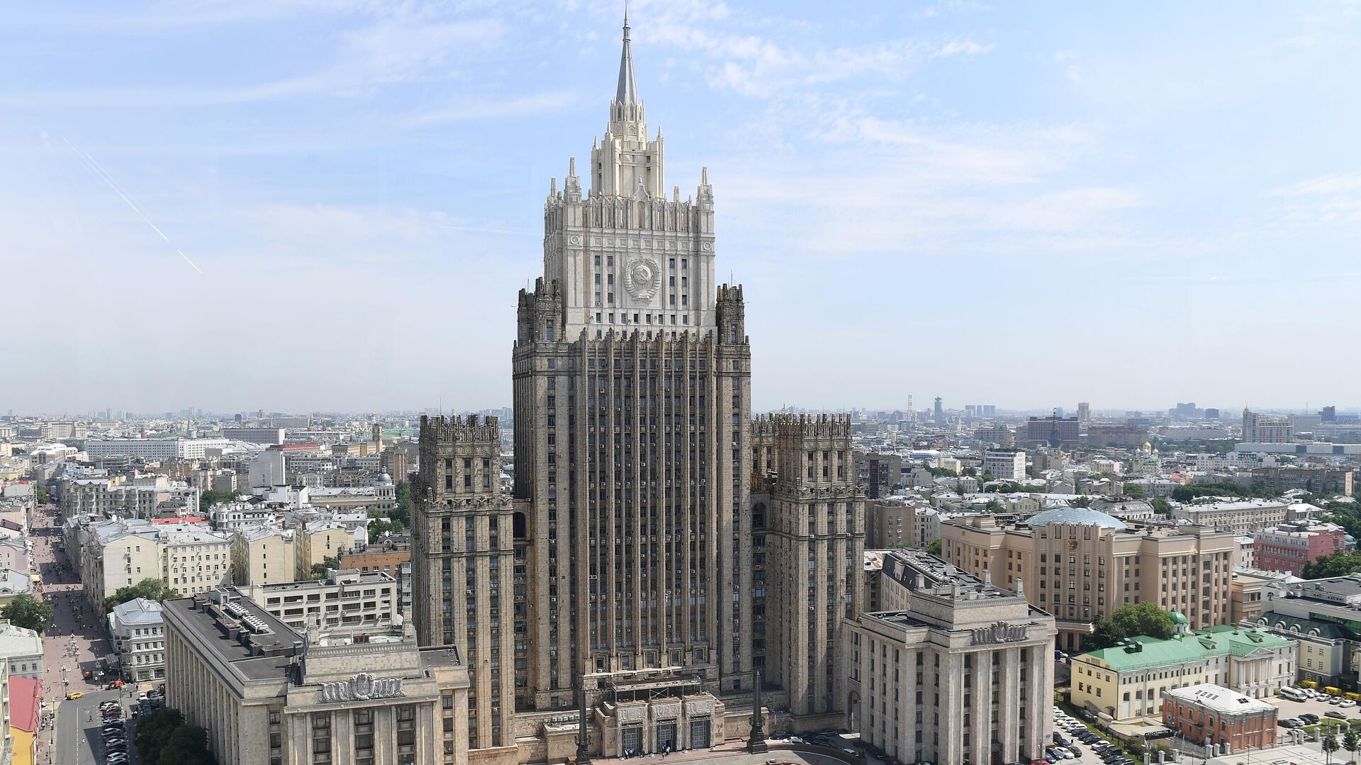 Здание Министерства иностранных дел России - РИА Новости, 1920, 07.06.2021