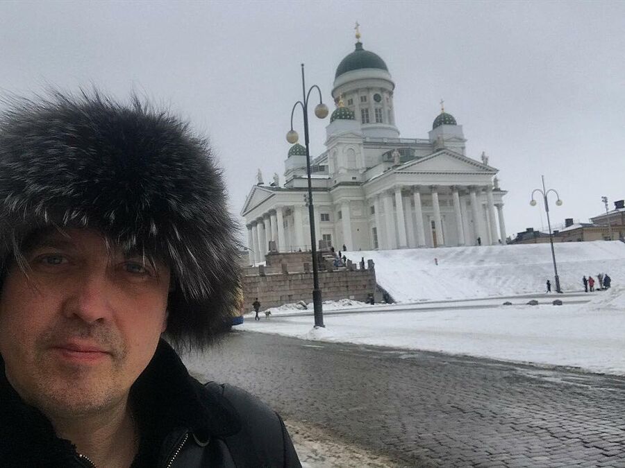 Актер Денис Матросов в Хельсинки