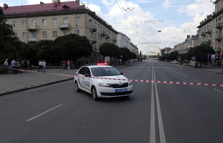 Захват заложников в Луцке