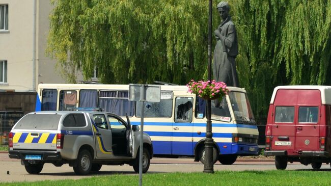 Захват заложников в Луцке