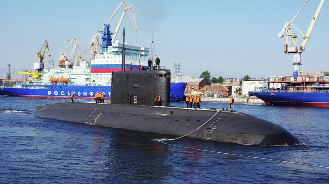 Большая дизель-электрическая подводная лодка Волхов