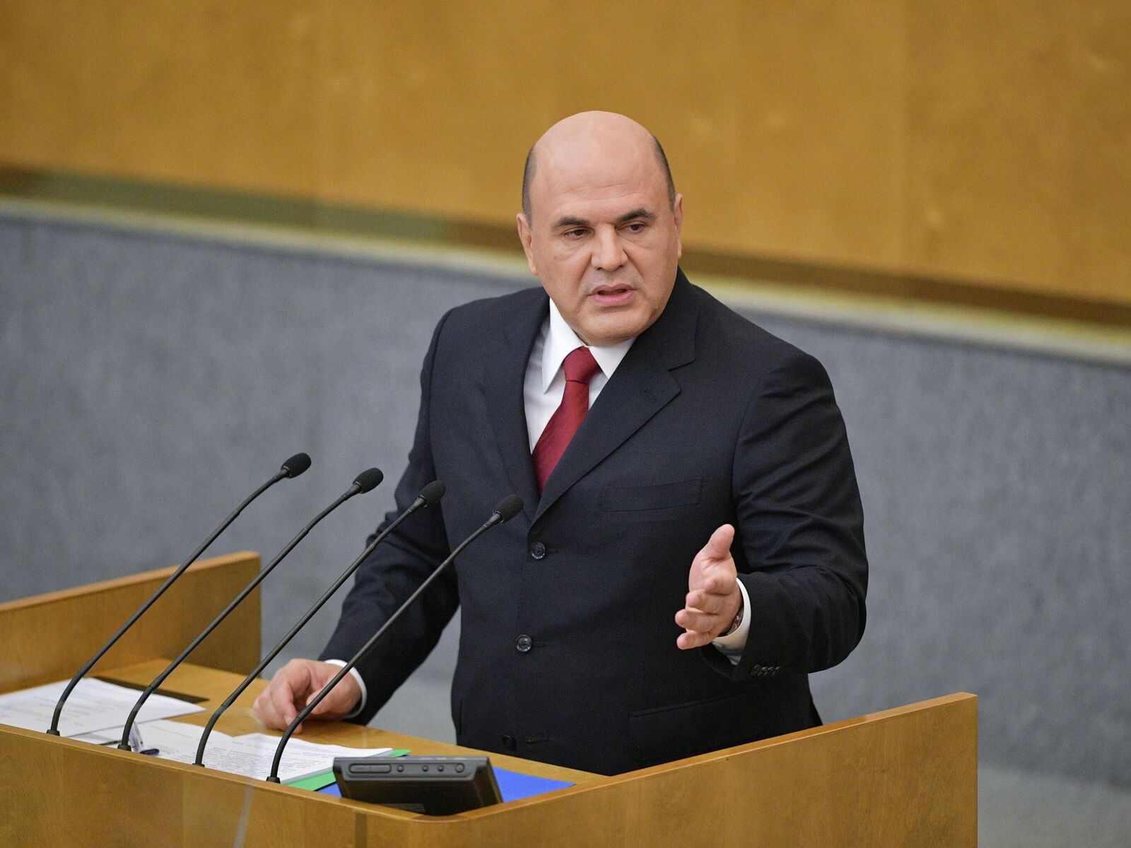 Премьер-министр Михаил Мишусти