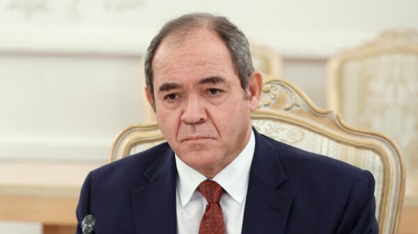 Министр иностранных дел Алжира Сабри Букадум