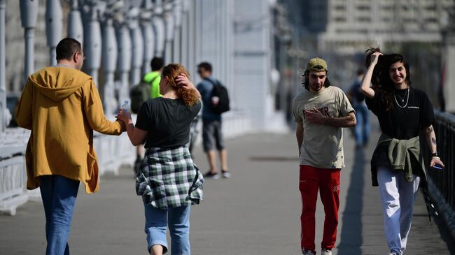 Весна в Москве