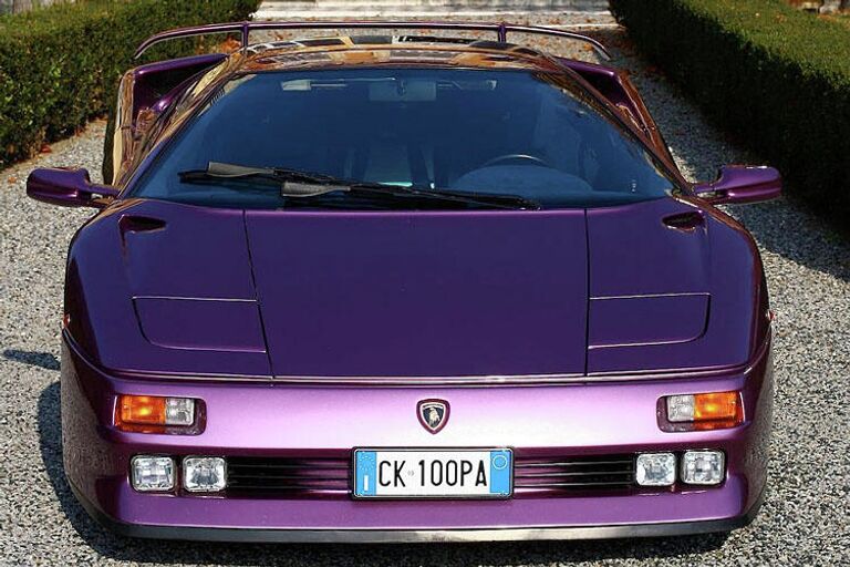 Автомобиль Lamborghini Diablo в Автомобильном музее Турина