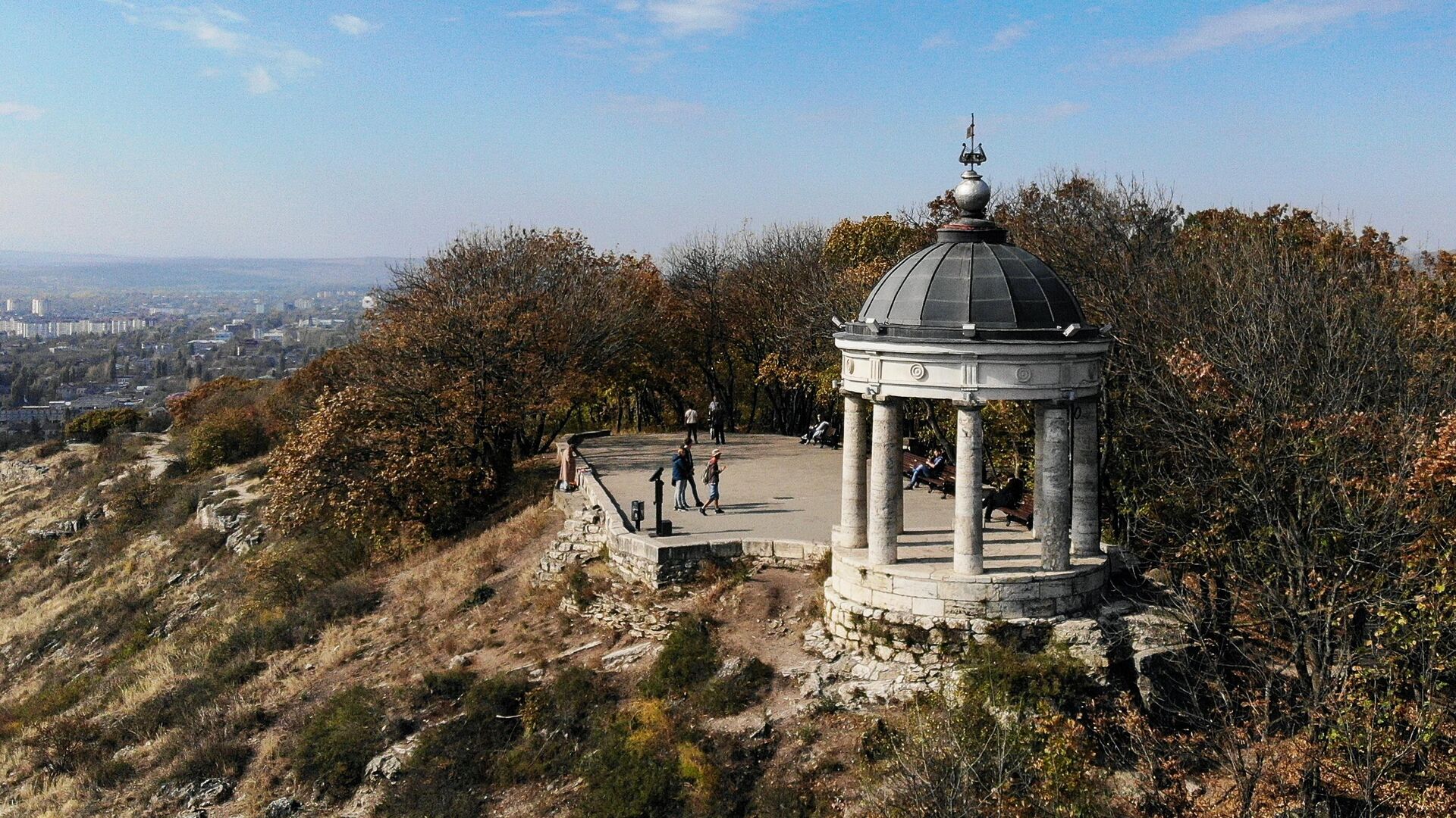 Беседка Эолова Арфа в Пятигорске - РИА Новости, 1920, 27.04.2021