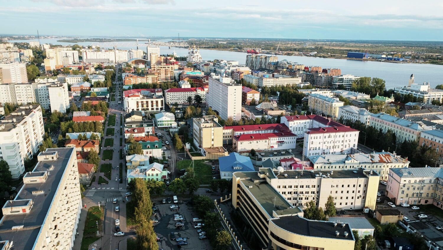 Вид на Архангельск - РИА Новости, 1920, 19.07.2021