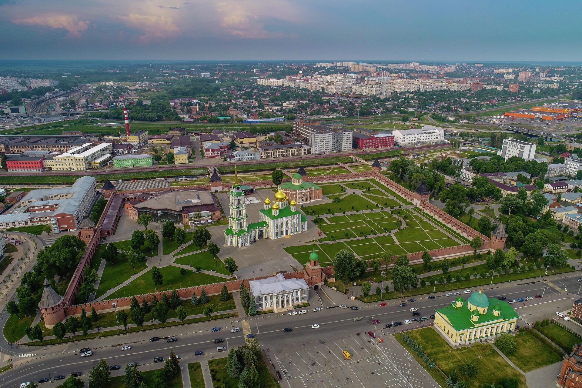 Вид на центр Тулы - РИА Новости, 1920, 07.06.2021