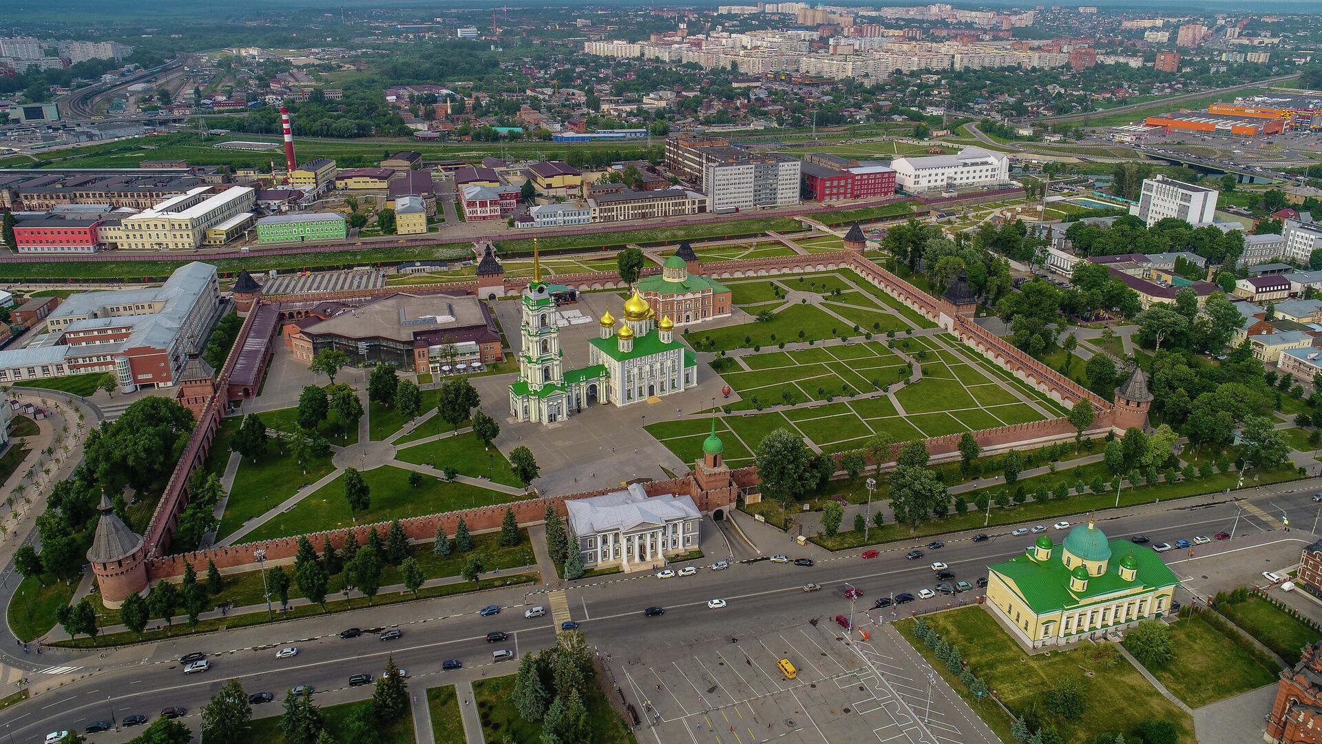 Вид на центр Тулы - РИА Новости, 1920, 04.09.2020