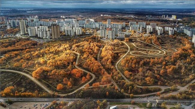 Велотрасса в Крылатском