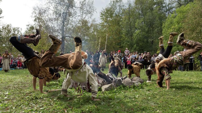 Обрядовый праздник Алхалалалай на Камчатке