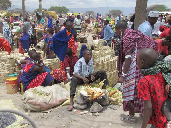 Рынок в Танзании